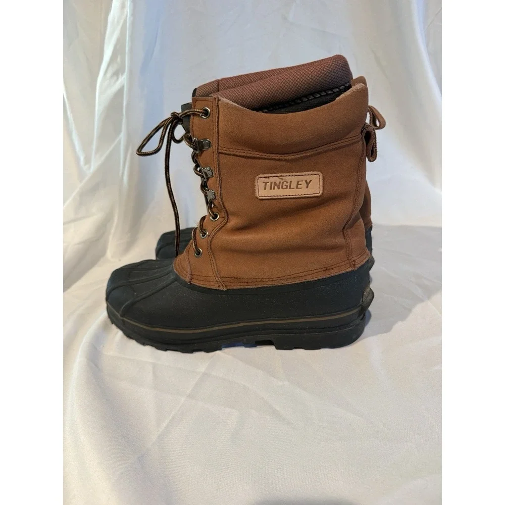 Tingley‎ TMP510 Insulated Waterproof Duck Boots Brown Black Men's 12 Thinsulate